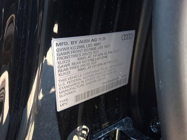2026 Audi SQ8 Prestige TFSI quattro Tiptronic