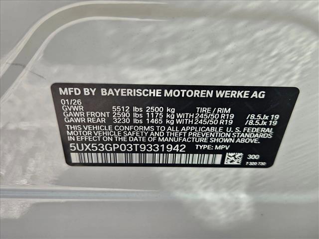 2026 BMW X3 30 xDrive
