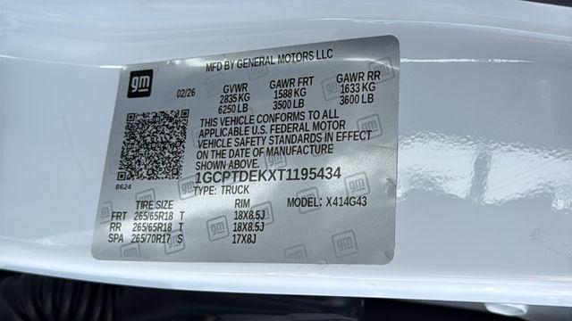 2026 Chevrolet Colorado Z71, 4WD