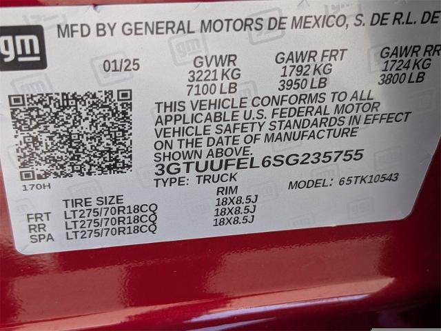 2025 GMC Sierra 1500 4WD Crew Cab Short Box AT4X