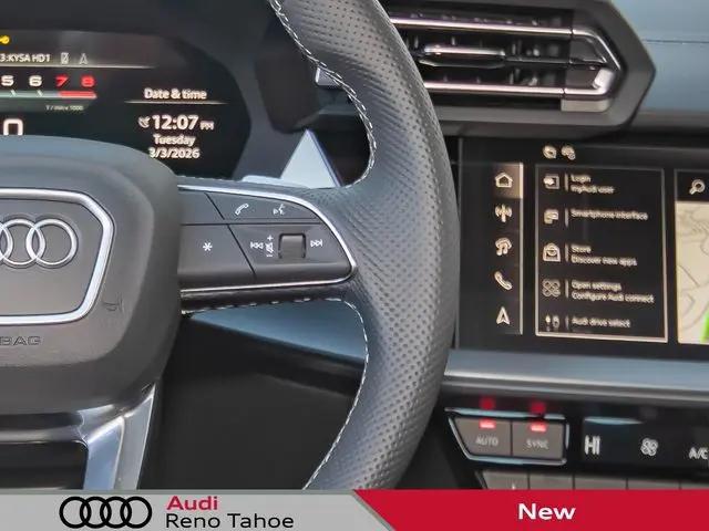 2026 Audi S3 TFSI quattro S tronic
