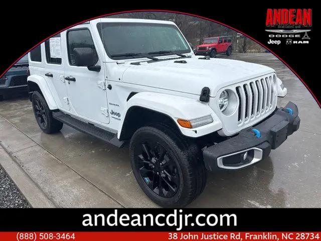 2022 Jeep Wrangler 4xe Unlimited Sahara 4x4 for sale in Franklin, NC