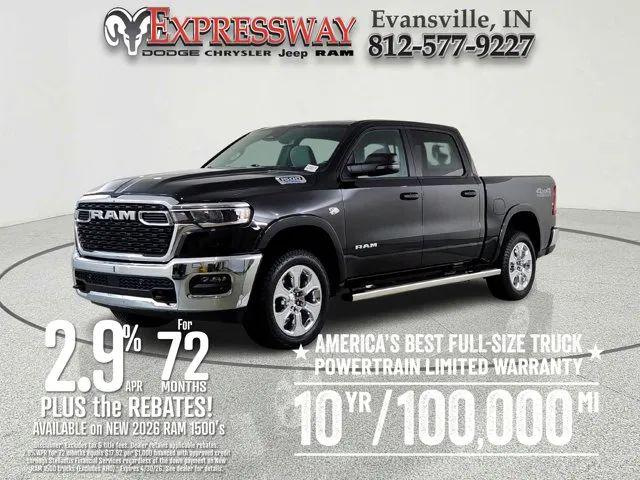 2026 Ram 1500 Big Horn Crew Cab 4x4 5'7" Box for sale in Evansville, IN