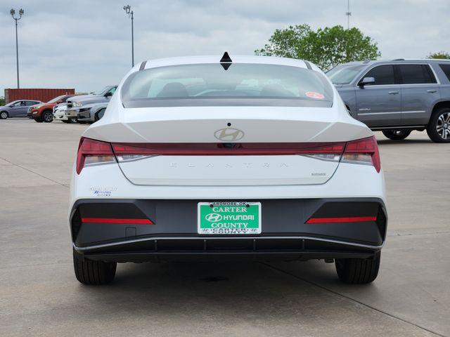 2026 Hyundai Elantra Hybrid Blue