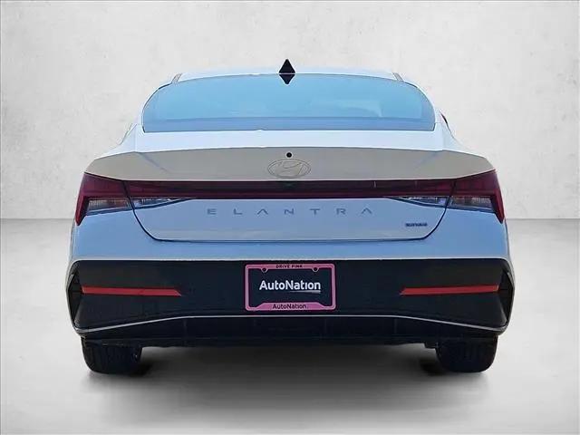 2026 Hyundai Elantra Hybrid Blue