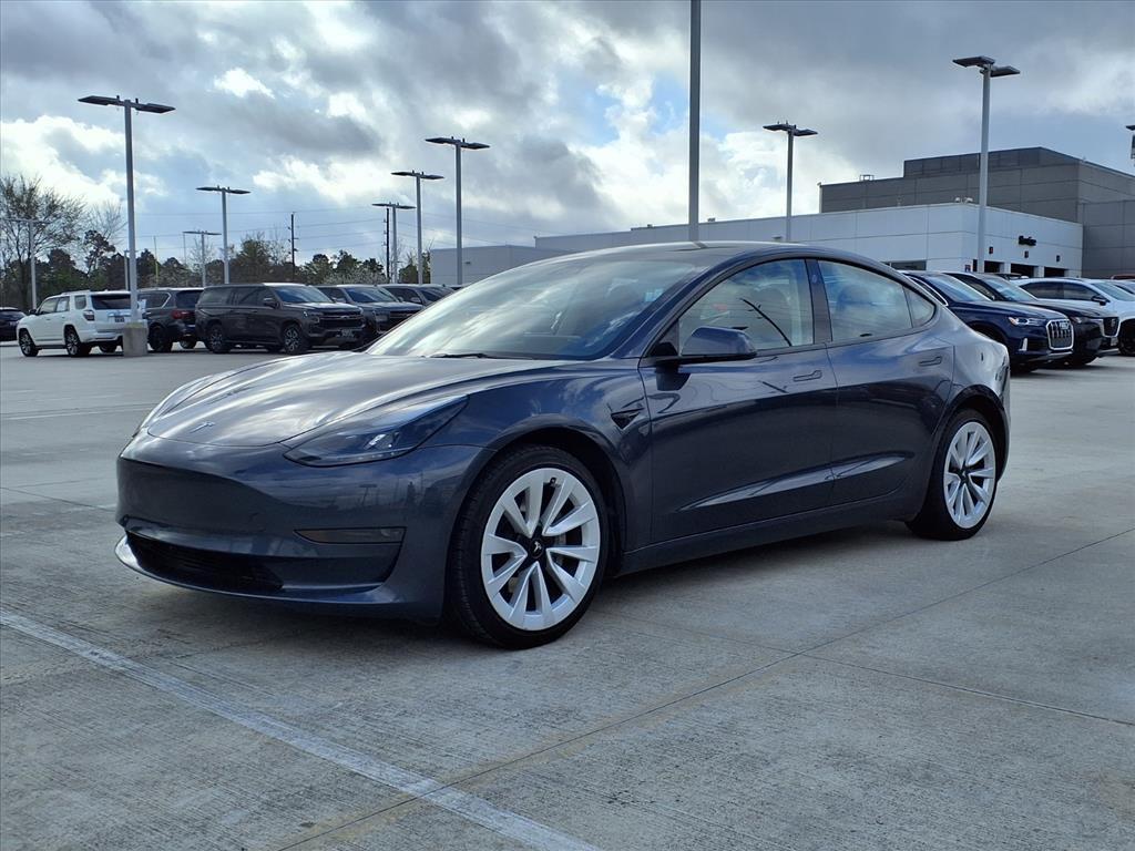 Used 2023 Tesla Model 3 Base with VIN 5YJ3E1EA9PF627099 for sale in Spring, TX
