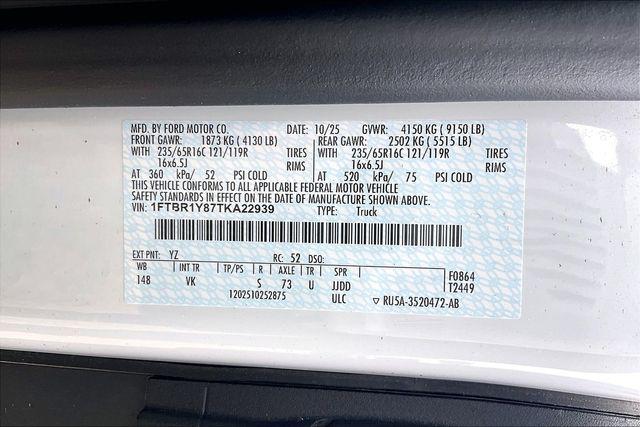 2026 Ford Transit Cargo Van Base