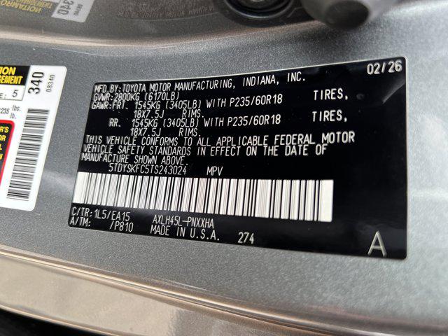 2026 Toyota Sienna XLE