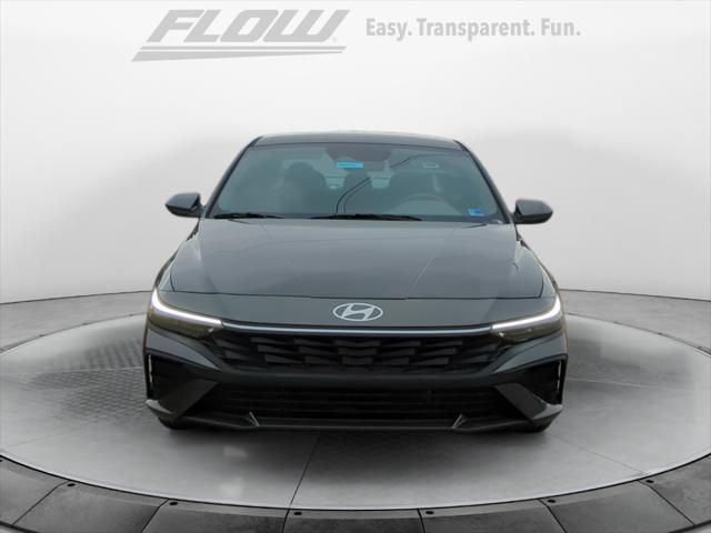 2026 Hyundai Elantra Hybrid Blue