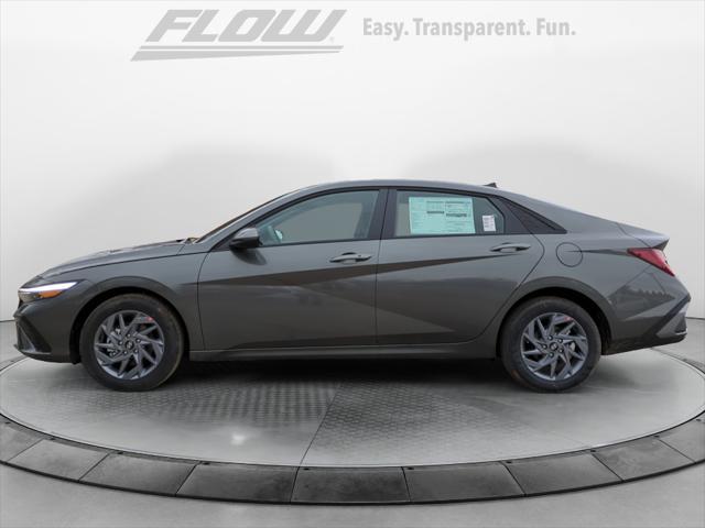 2026 Hyundai Elantra Hybrid Blue