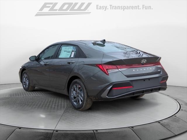 2026 Hyundai Elantra Hybrid Blue