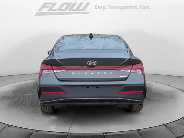 2026 Hyundai Elantra Hybrid Blue
