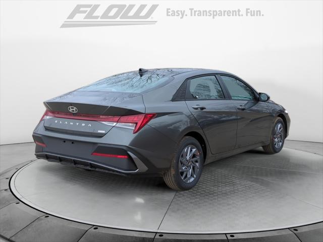2026 Hyundai Elantra Hybrid Blue