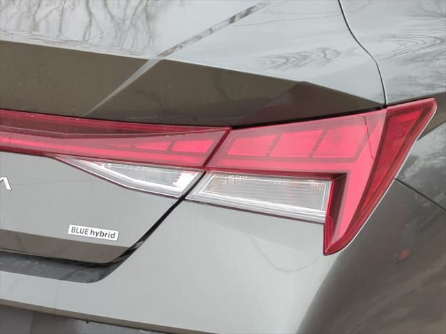 2026 Hyundai Elantra Hybrid Blue