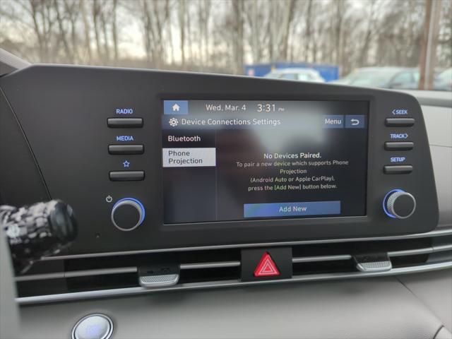 2026 Hyundai Elantra Hybrid Blue