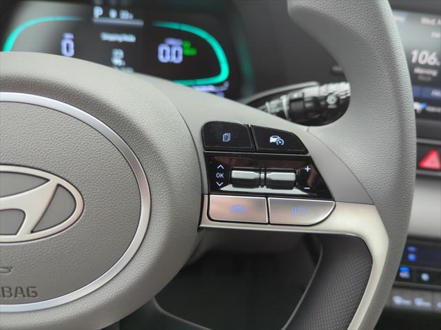 2026 Hyundai Elantra Hybrid Blue