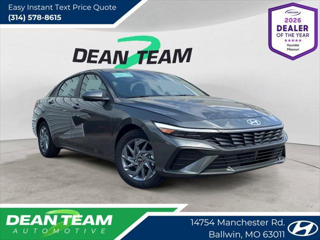 2026 Hyundai Elantra Hybrid Blue for sale in BALLWIN, MO