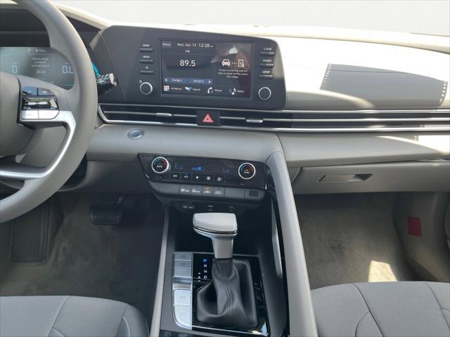 2026 Hyundai Elantra Hybrid Blue