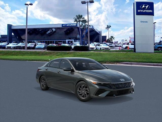 2026 Hyundai Elantra Hybrid Blue