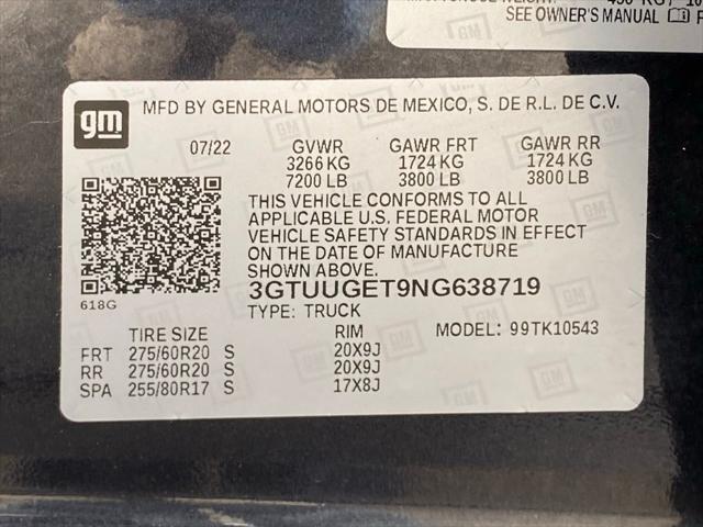 2022 GMC Sierra 1500 4WD Crew Cab Short Box Denali
