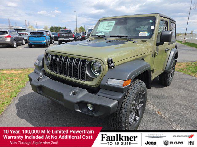 2026 Jeep Wrangler WRANGLER 2-DOOR SPORT S 2026 Jeep Wrangler WRANGLER 2-DOOR SPORT S