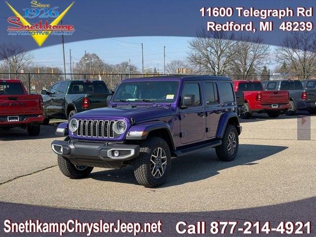 2026 Jeep Wrangler 4-Door Sahara 4x4 for sale in Redford, MI