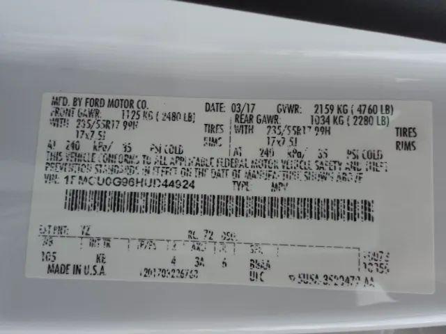 2017 Ford Escape SE