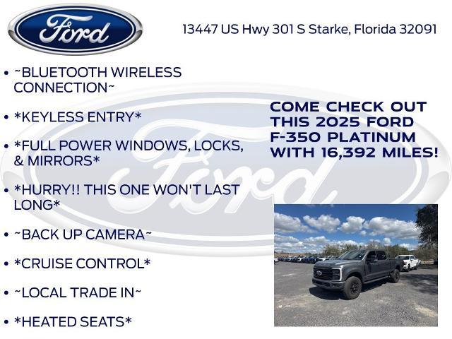 2025 Ford F-350 Platinum