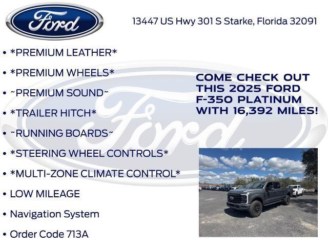 2025 Ford F-350 Platinum