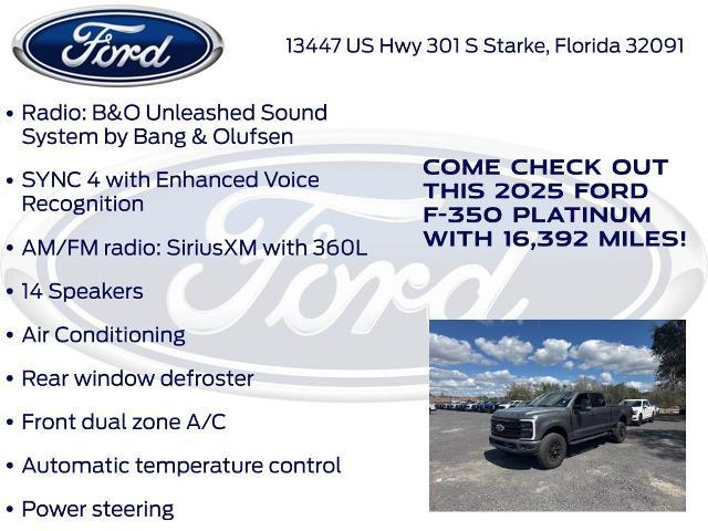 2025 Ford F-350 Platinum