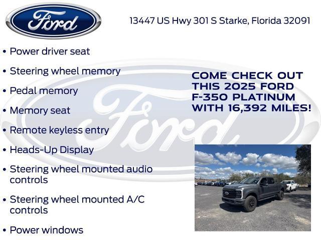 2025 Ford F-350 Platinum