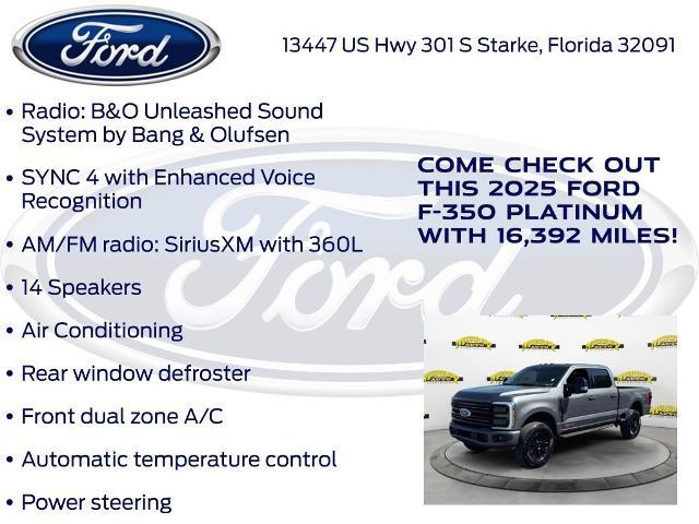 2025 Ford F-350 Platinum
