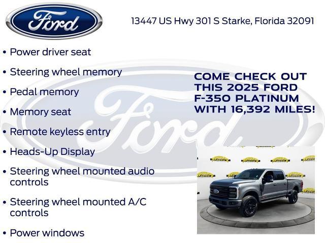 2025 Ford F-350 Platinum