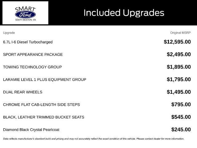 2025 Ram 3500 Laramie Crew Cab 4x4 8' Box