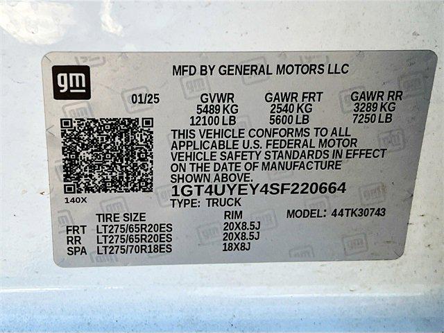 2025 GMC Sierra 3500HD 4WD Crew Cab Standard Bed Denali Ultimate