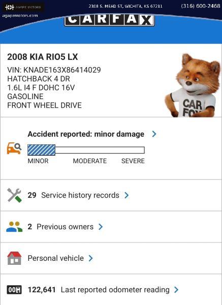 2008 Kia Rio LX
