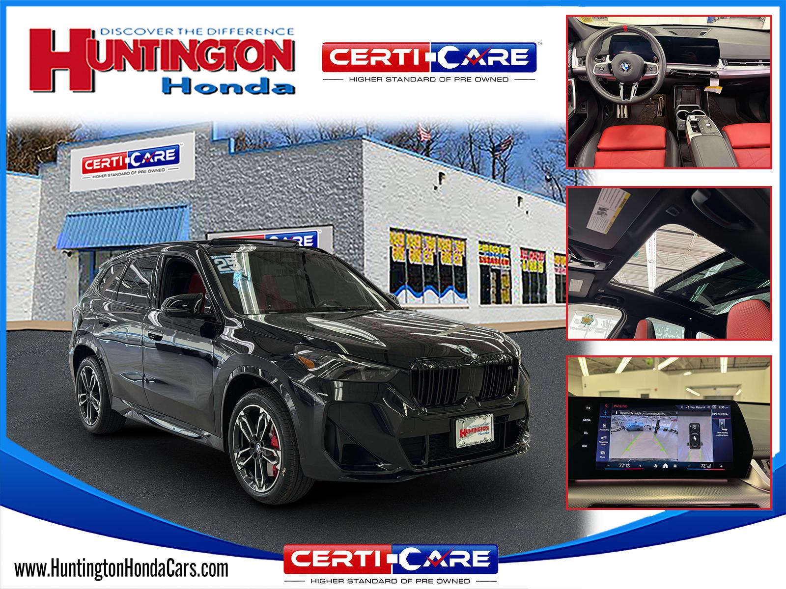 Black Sapphire Metallic 2025 BMW X1 M35i AWD SUV / Crossover All-Wheel Drive Automatic