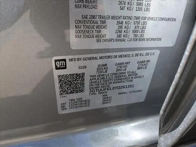 2026 GMC Sierra 1500 Crew Cab, Short Bed, AT4X, 4WD