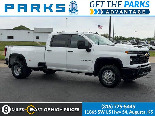 2026 Chevrolet Silverado 3500HD Crew Cab, Long Bed, WT Dual Rear Wheel, RWD for sale in Augusta, KS