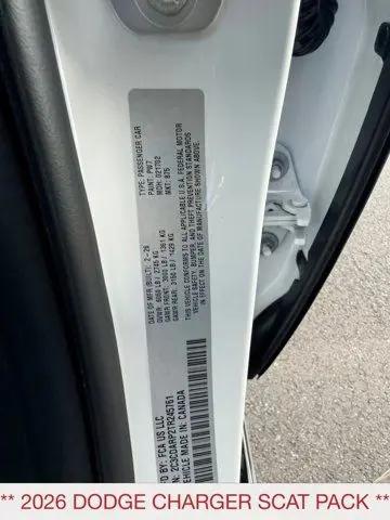 2026 Dodge Charger Scat Pack 4-Door AWD