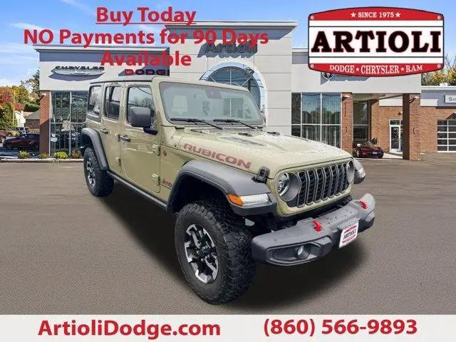 2025 Jeep Wrangler 4-Door Rubicon 4x4 for sale in Enfield, CT