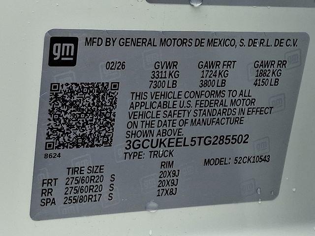 2026 Chevrolet Silverado 1500 4WD Crew Cab Short Bed RST