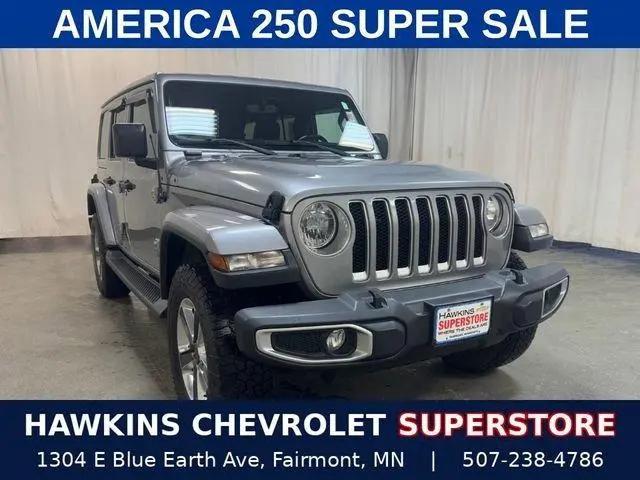 2018 Jeep Wrangler Unlimited Sahara 4x4 for sale in Fairmont, MN
