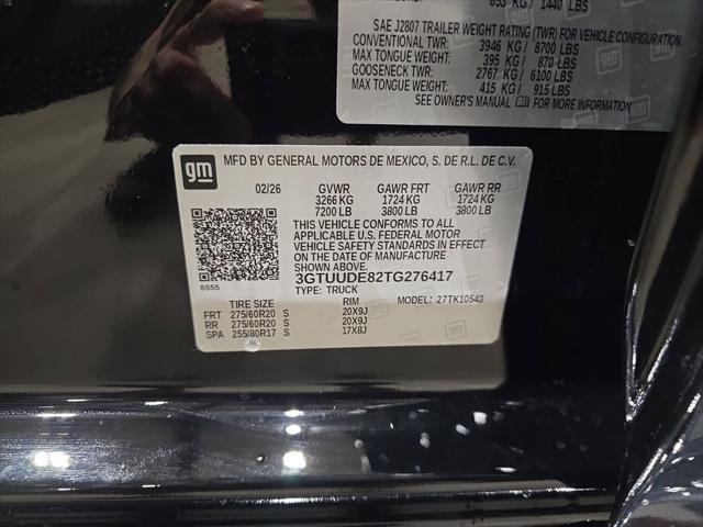 2026 GMC Sierra 1500 Crew Cab, Short Bed, SLT, 4WD