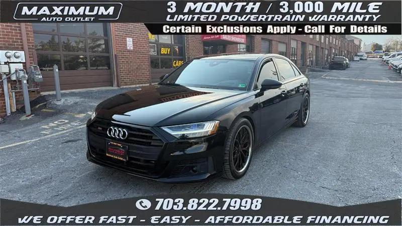 2020 Audi S8 TFSI quattro Tiptronic for sale in Manassas Park, VA