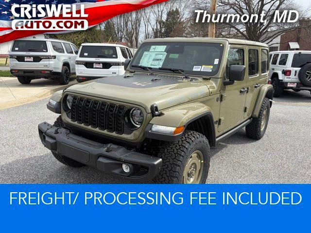 2026 Jeep Wrangler WRANGLER 4-DOOR WILLYS 41 2026 Jeep Wrangler WRANGLER 4-DOOR WILLYS 41