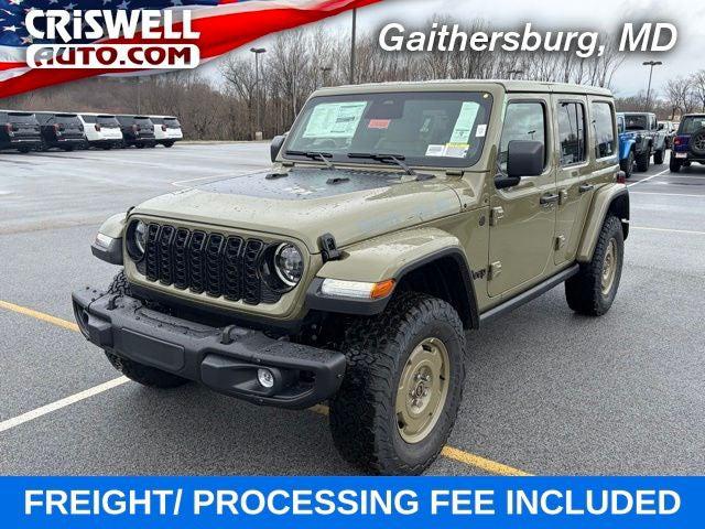 2026 Jeep Wrangler WRANGLER 4-DOOR WILLYS 41 2026 Jeep Wrangler WRANGLER 4-DOOR WILLYS 41