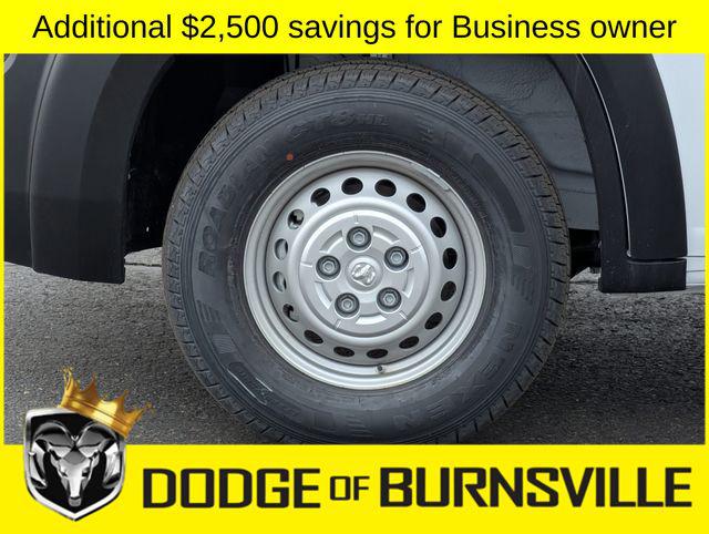 2026 Ram ProMaster Cargo Van Tradesman Low Roof 136" WB w/Pass Seat