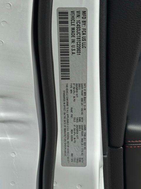 2026 Dodge Durango GT HEMI V8 AWD