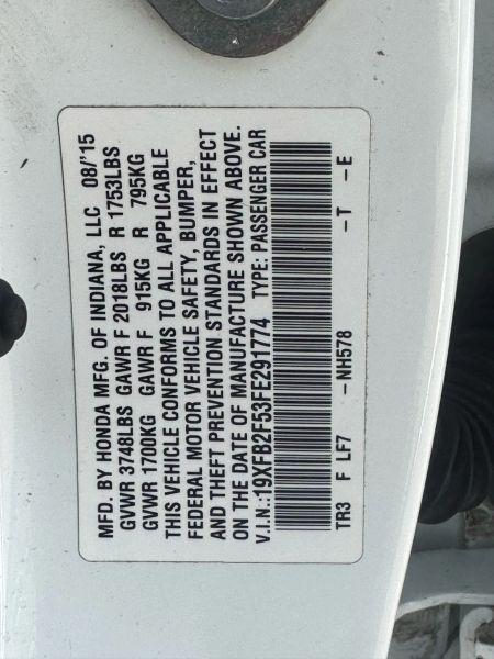 2015 Honda Civic LX